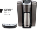 Keurig K-Elite Single Serve K-Cup Pod Coffee Maker, with Strength and Temperature Control, Iced Coffee Capability, 8 to 12oz Brew Size, Programmable, Brushed Slate
