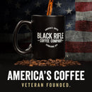 (6 pack) Black Rifle Coffee Company Loyal Spirit, Light Roast, Ground Coffee, 12 oz